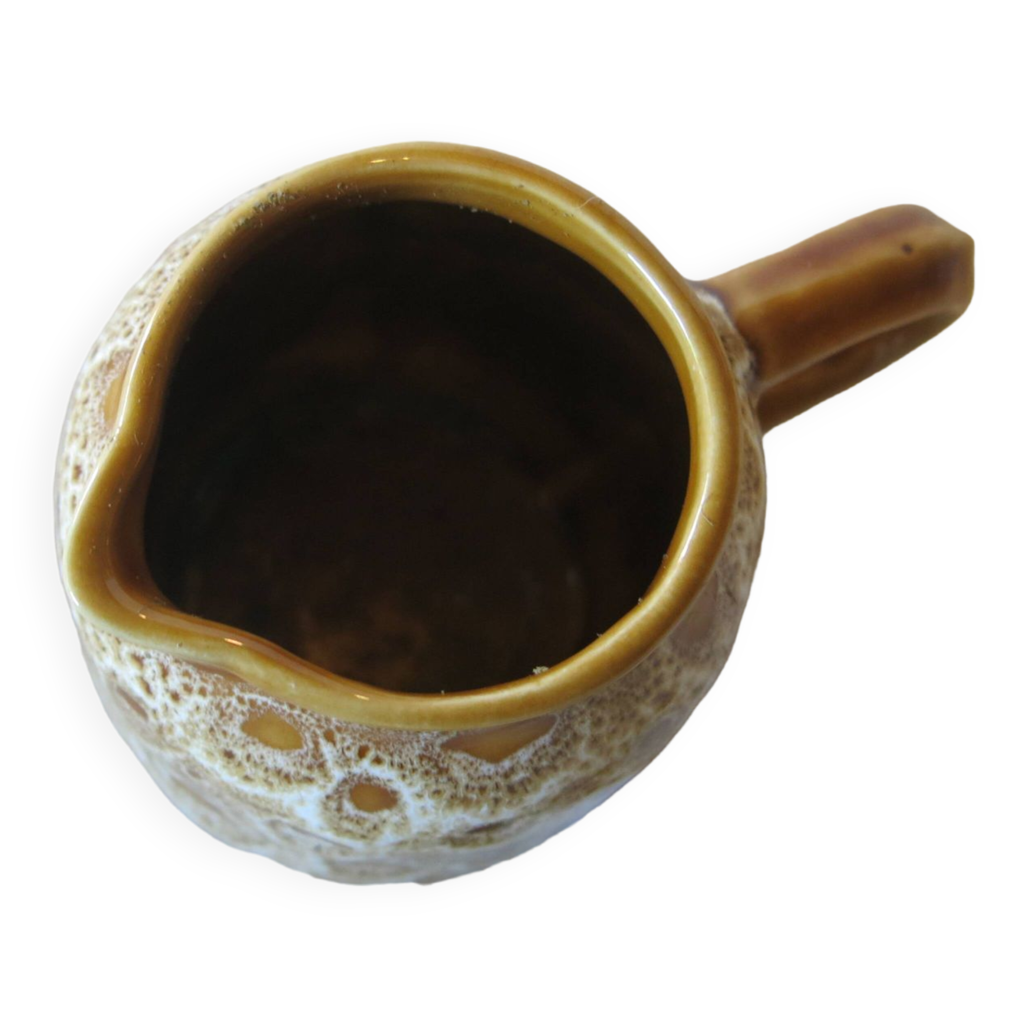 pretty milk jug from Sarreguemines in very good condition