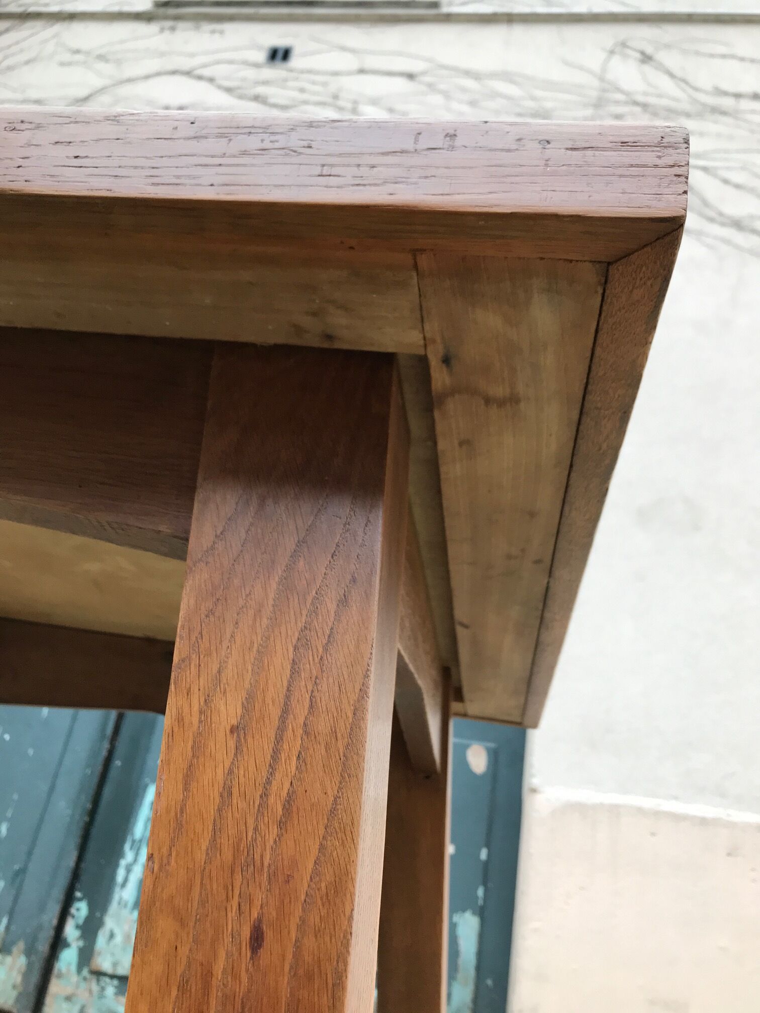 Table 1950 - oak and formica