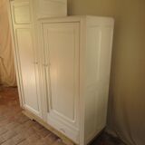 Asymmetrical Parisian wardrobe.