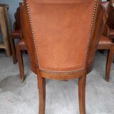 Suite of 6 chairs era art deco 1930