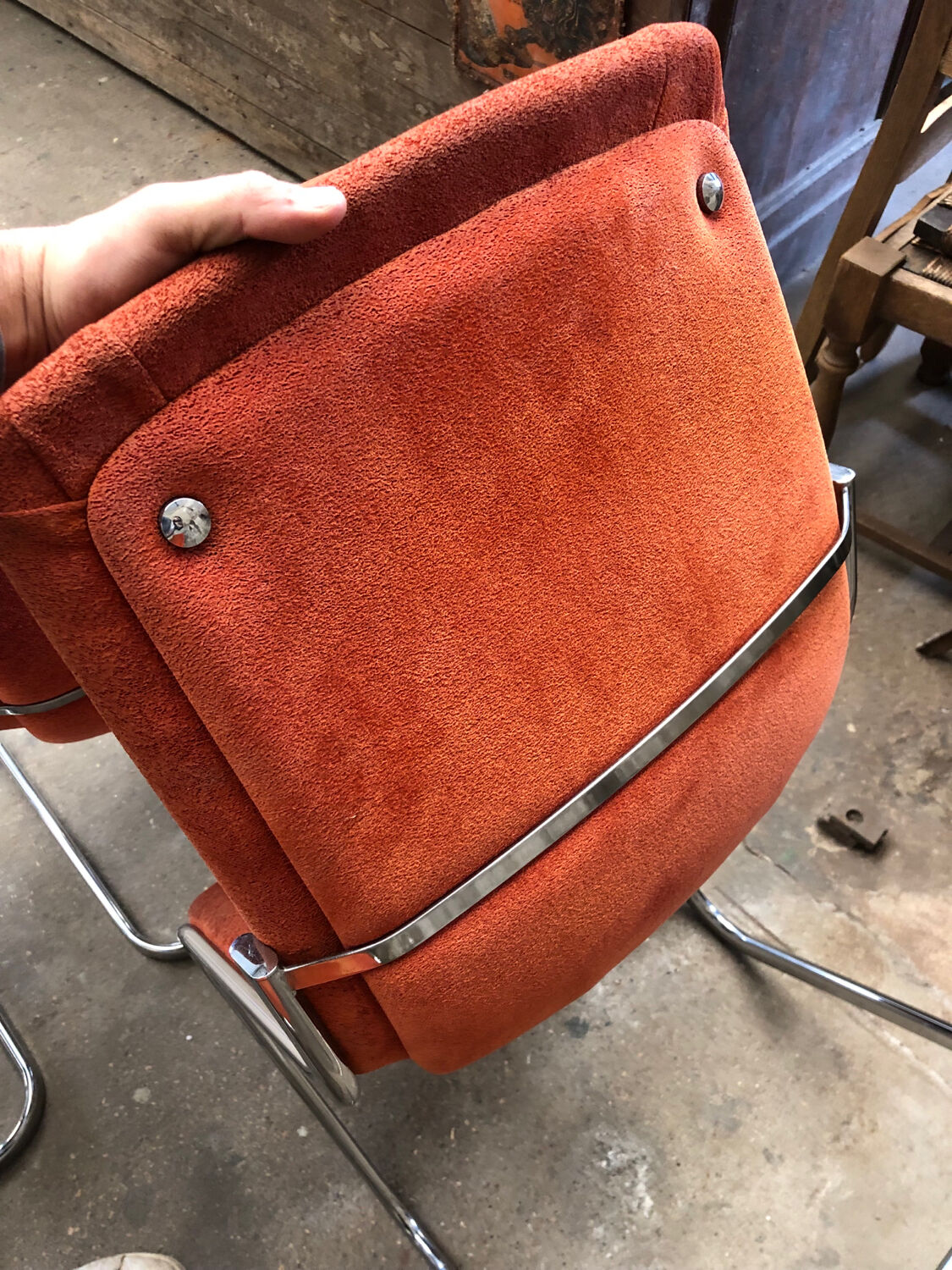 Vintage Willy Rizzo Chairs Circa 1970