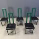 Italian Model Regia Dining Chairs by Antonello Mosca for Ycami, 1980s, Set