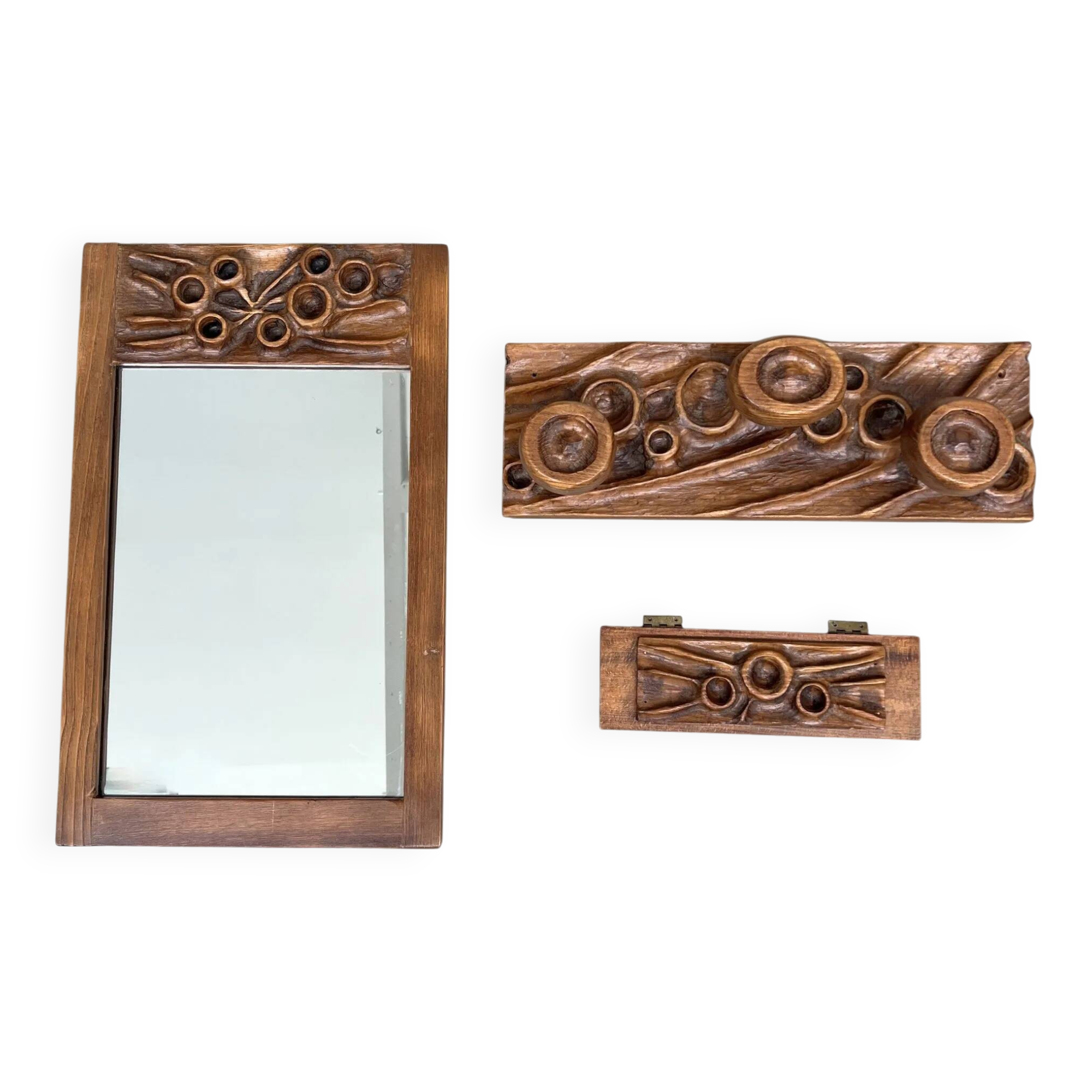 Vestiaire brutaliste années 50