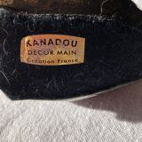 Chouette décor main Kanadou