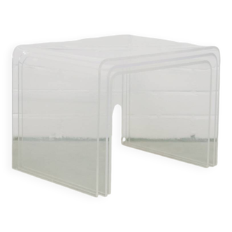 Vintage plexiglass mimiset x3