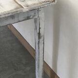 White patinated farmhouse table