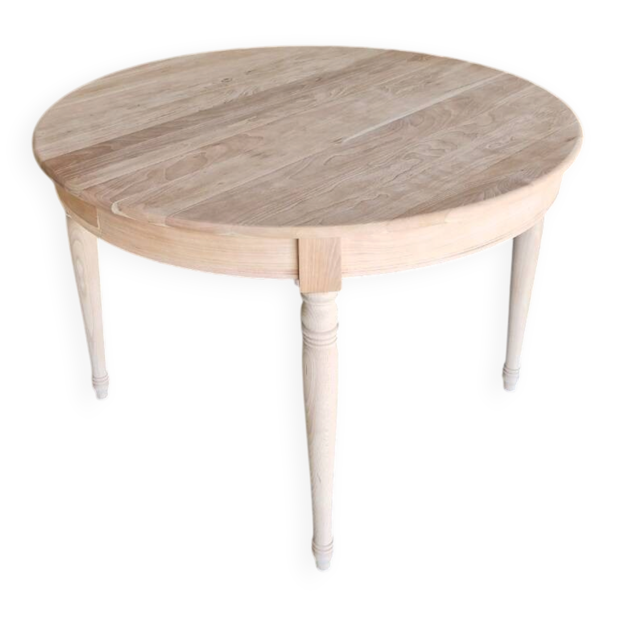 Round table solid cherry with extensions