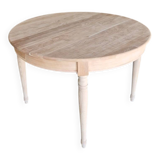 Round table solid cherry with extensions