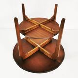 Table basse ronde du milieu du siècle, Remploy, Royaume-Uni, années 1960