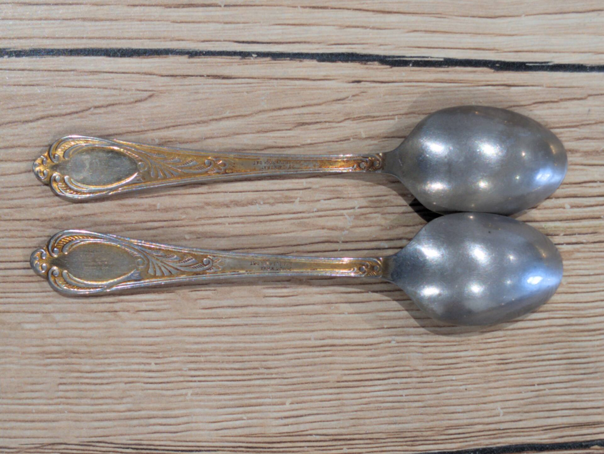 Luxury Cutlery Set Solingen SBS Gold Plated with 23/24 Carats - 70 Pieces