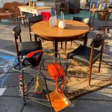 Scandinavian table and chairs from the 60s/70s