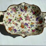 Plat Boch Freres « Fleurs de Saxe »