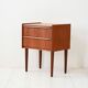 Vintage Danish teak nightstand from the 60s