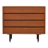 Scandinavian teak chest of drawers with four drawers – 1970