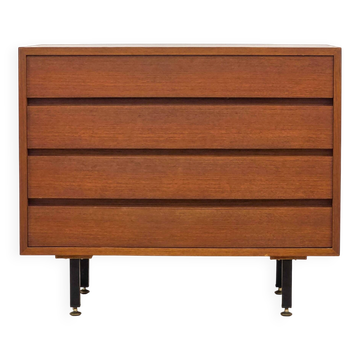 Scandinavian teak chest of drawers with four drawers – 1970