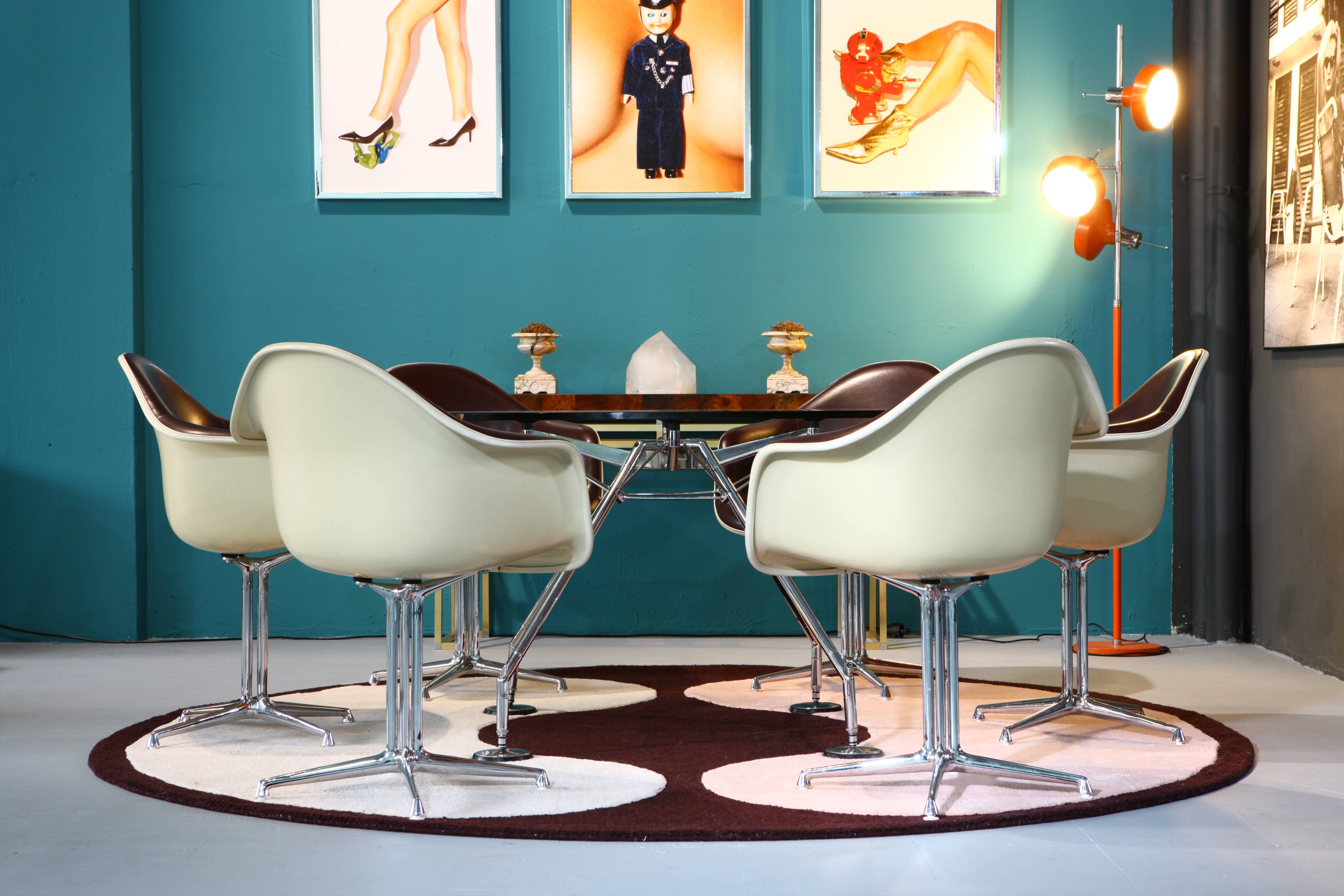 Dax chairs by Ray and Charles Eames for Vitra, 1960s, Set of 6