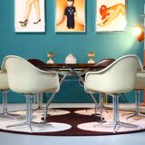 Dax chairs by Ray and Charles Eames for Vitra, 1960s, Set of 6