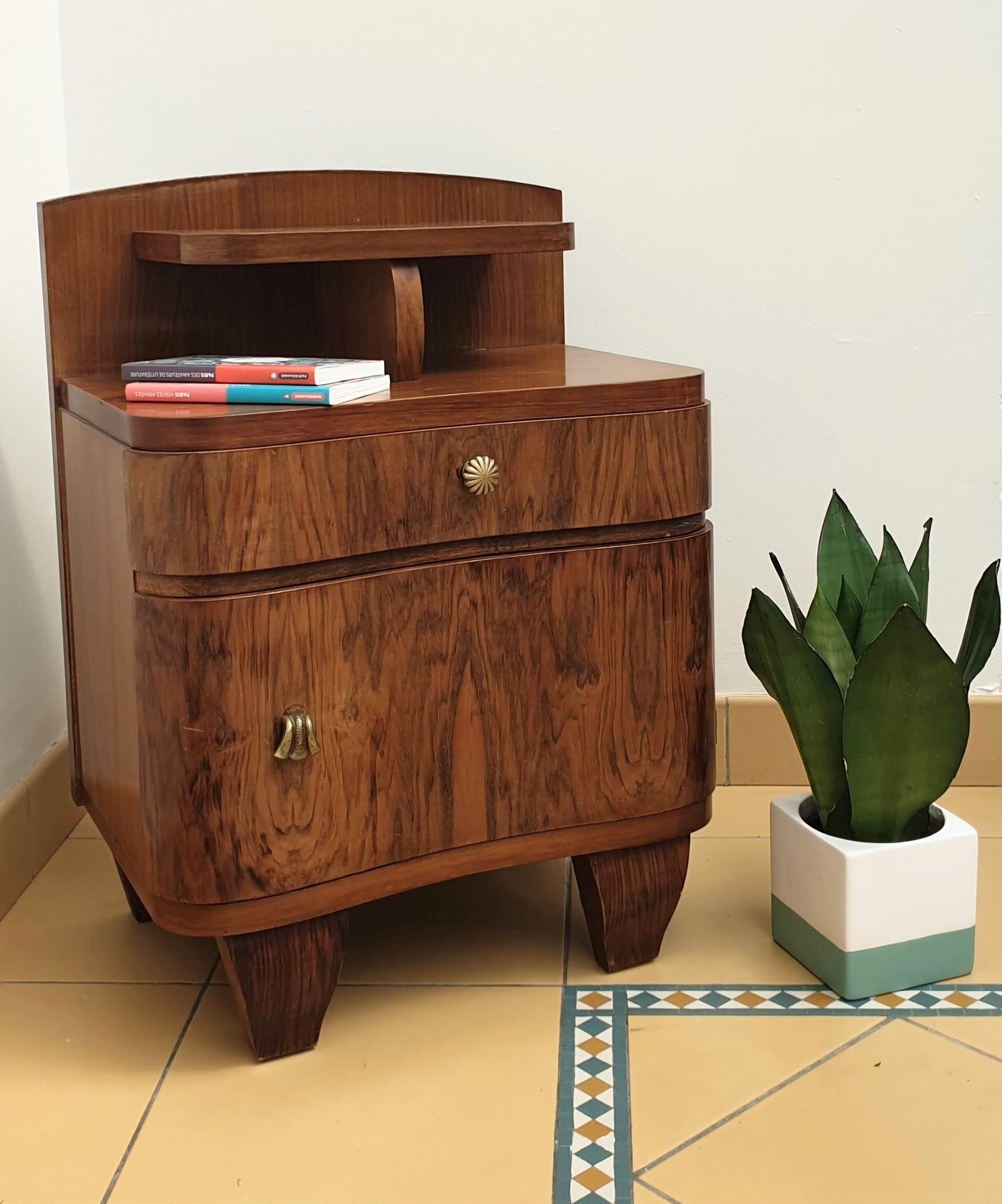 Art deco bedside