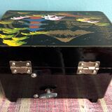 Asian music box and vintage tutu dancer 1970