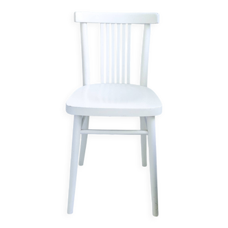 Chaise bistrot vintage bois courbé, style café viennois classique années 60