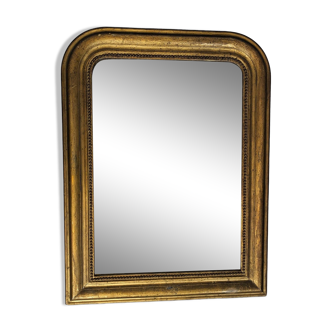 Louis Philippe period gilded mirror 78 x 60 cm