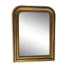 Miroir époque Louis Philippe doré 78 x 60 cm