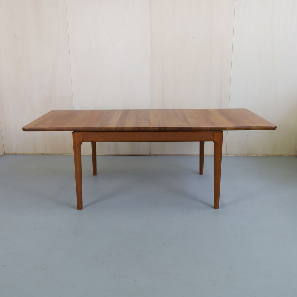 Danish Extendable Dining Table by Niels Bach for Glostrup, 1960s
