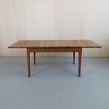 Danish Extendable Dining Table by Niels Bach for Glostrup, 1960s