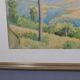 JL PONT (20th century) "Hilly Landscape" Signed watercolour