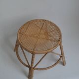 Rattan plant holder