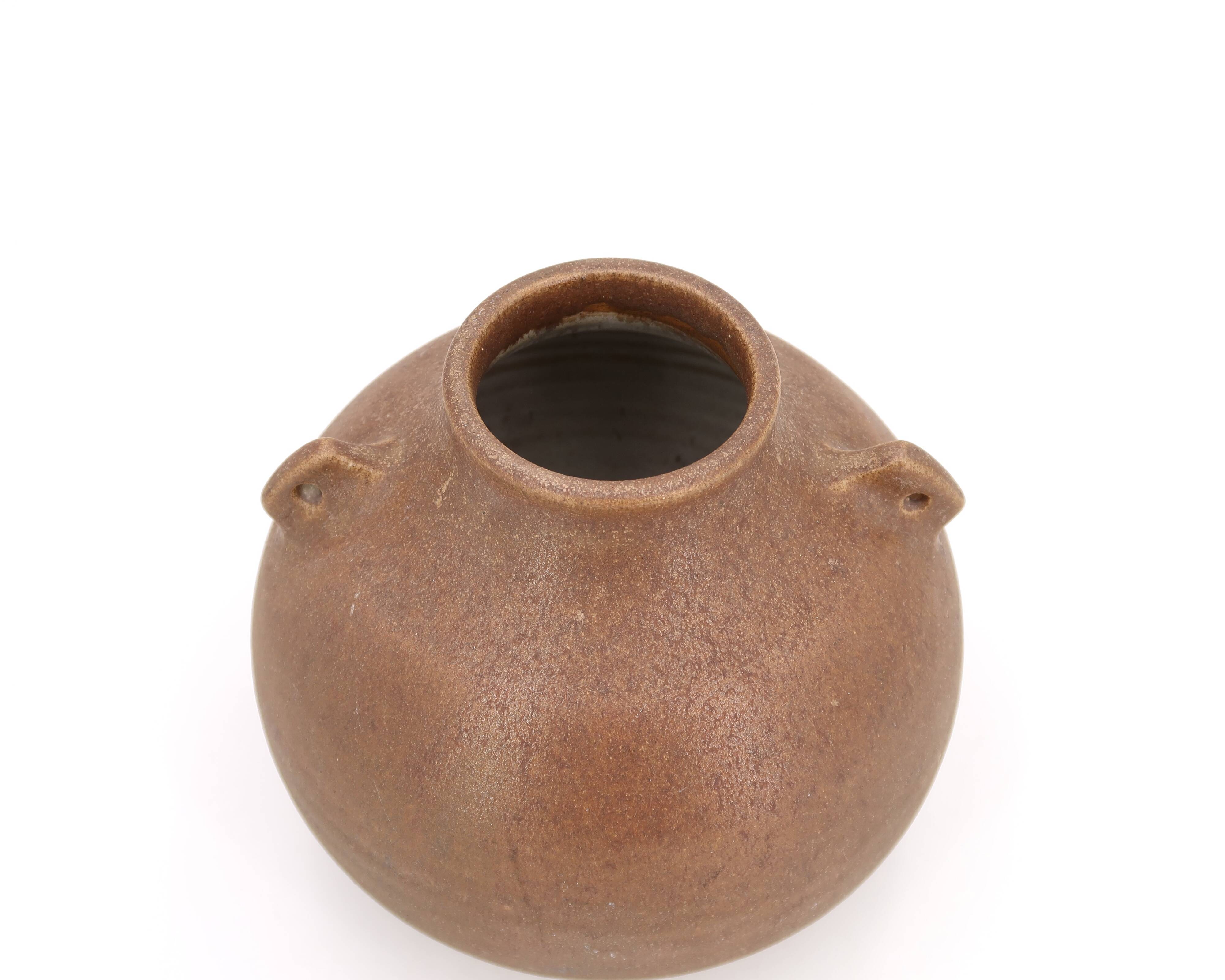 Ceramic vase with handles by Jean Claude Seris, 1970s