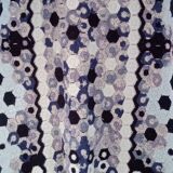 Vintage rugs, patchwork of crocheted patterns, handmade