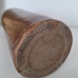 Brown stoneware bottle