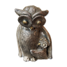 Peltro Italy vintage protective owl