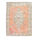 Faded Salmon Vintage Large Antique Rug For Living Room, 261x350 Cm