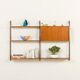 Small Ergo teak wall unit by John Texmon, Norway 1960s