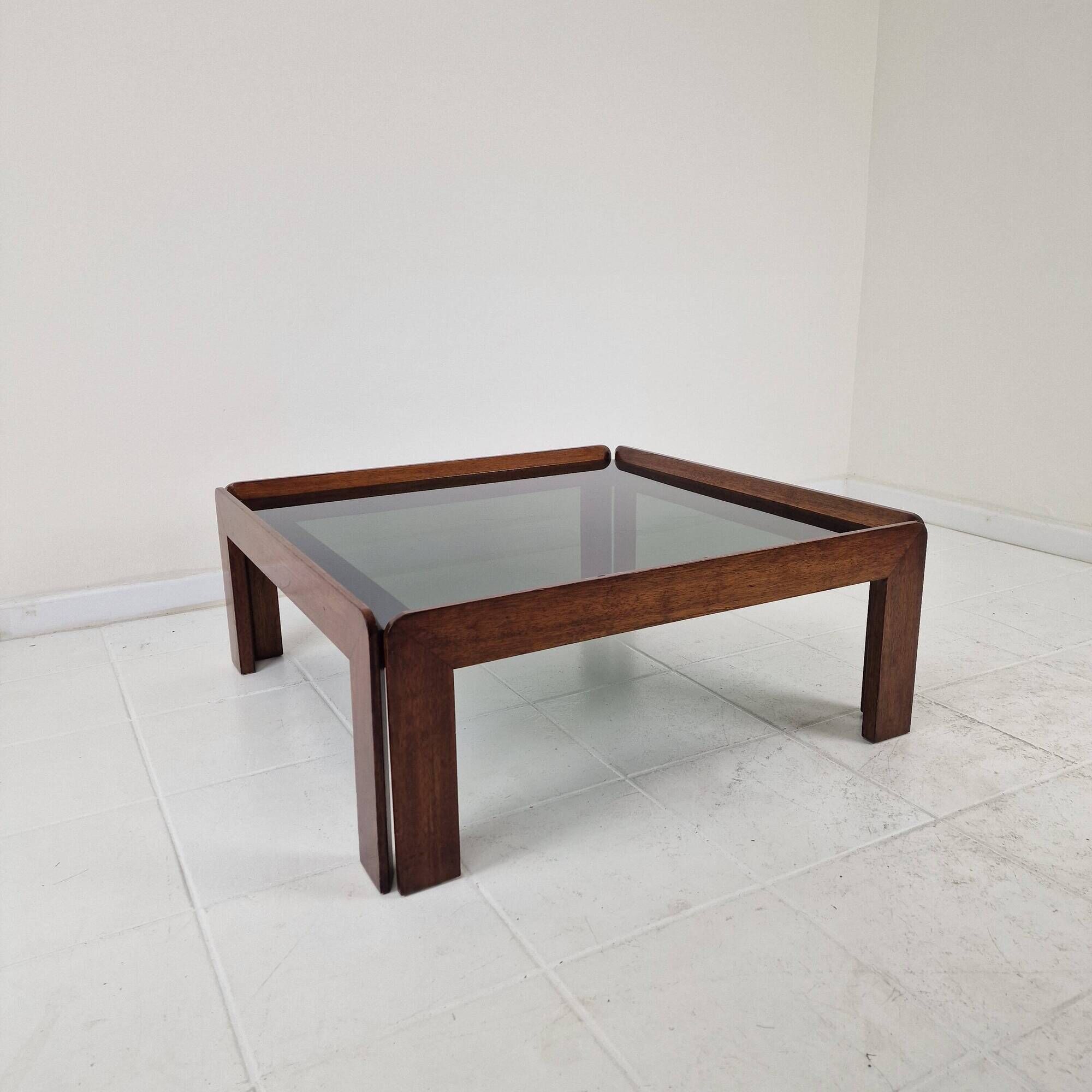 Mid-Century Italian Coffee Table by Afra & Tobia Scarpa for Cassina, 1960s