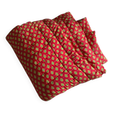 Boutis provençal plaid - couvre lit ancien