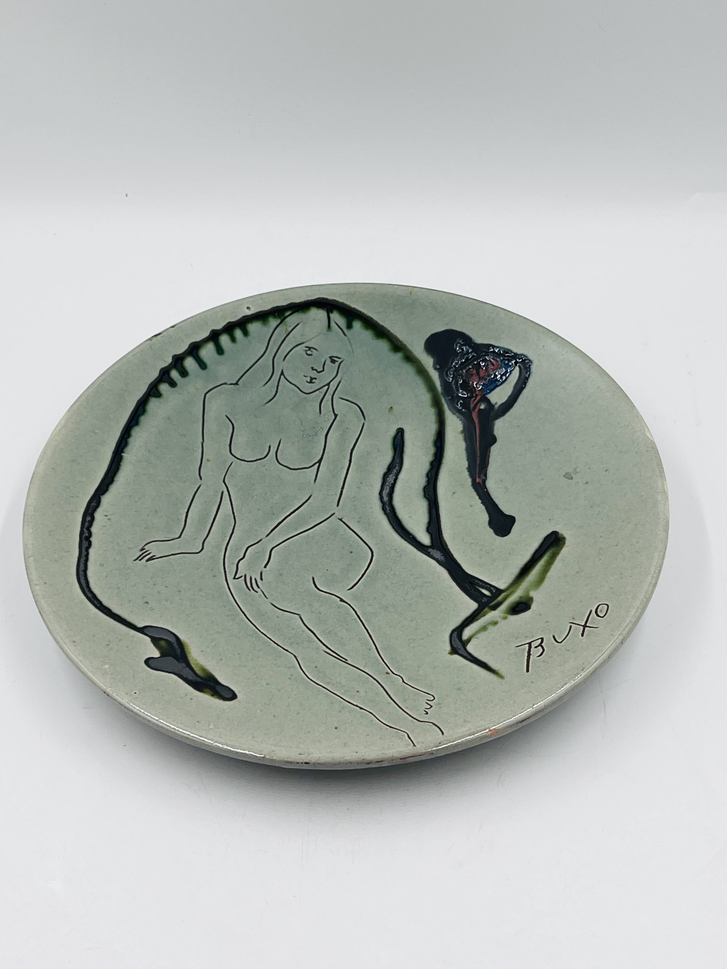 Buxo wall plate 1960