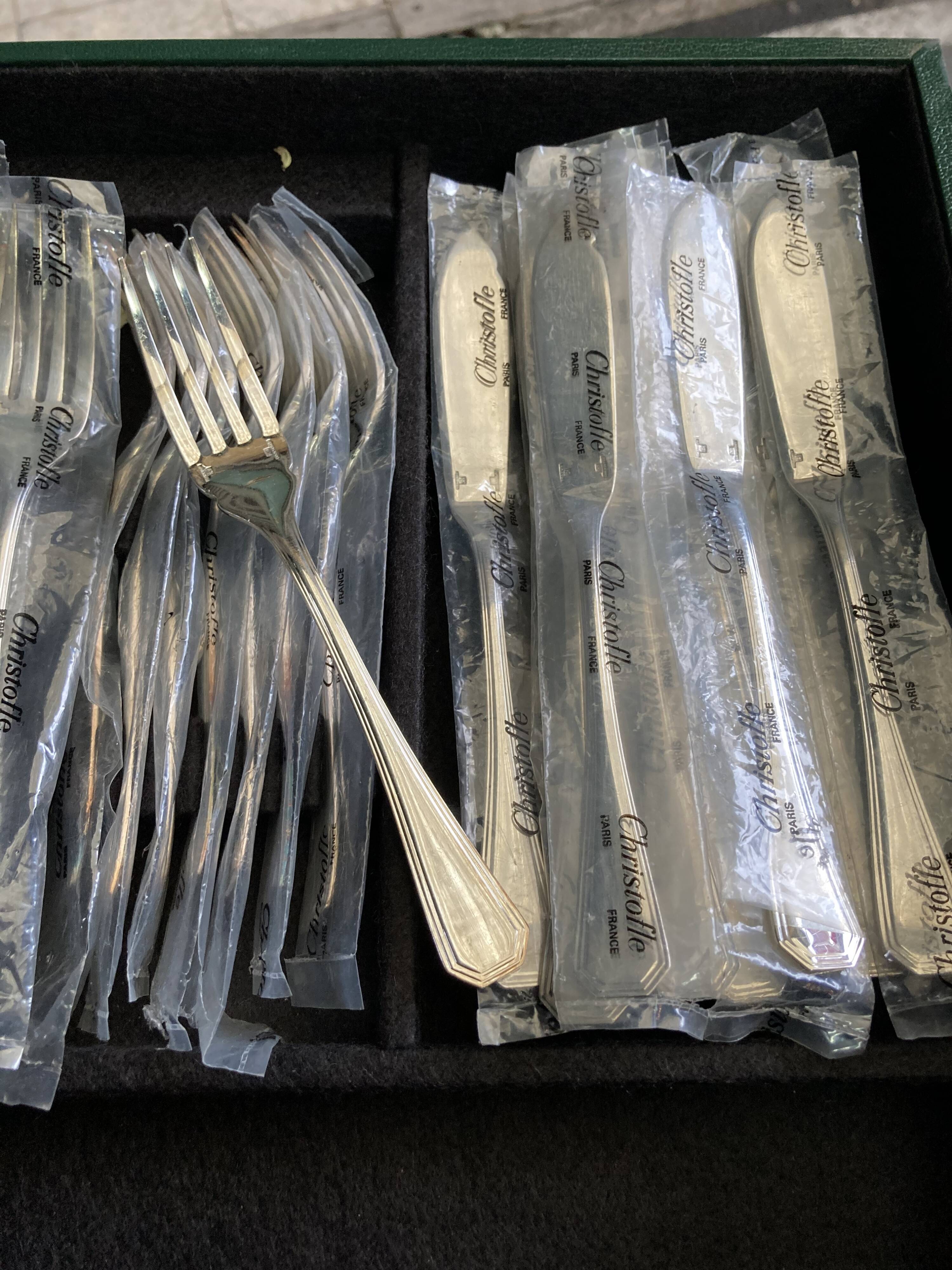 Christofle America cutlery set