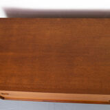 Vintage Sideboard in Teak with sliding door and drawers, 1960s
