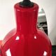 Suspension in red opaline design 70s