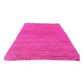 Tapis laine pink vintage grande taille