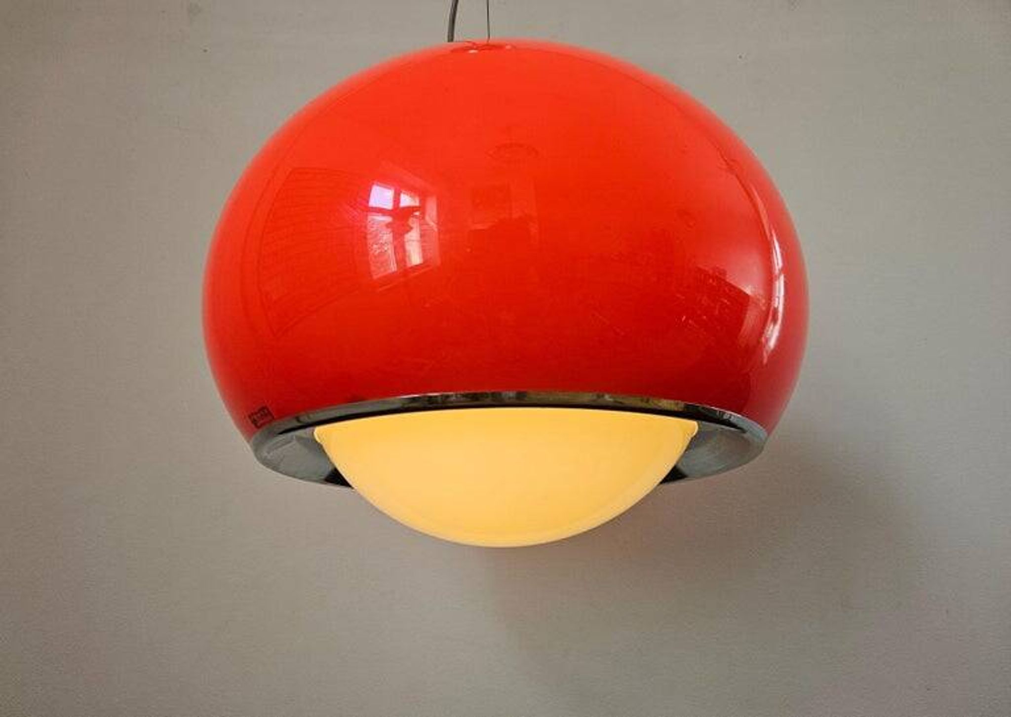 Suspension Meblo, Space Age, Harvey Guzzini, Italie, années 1970