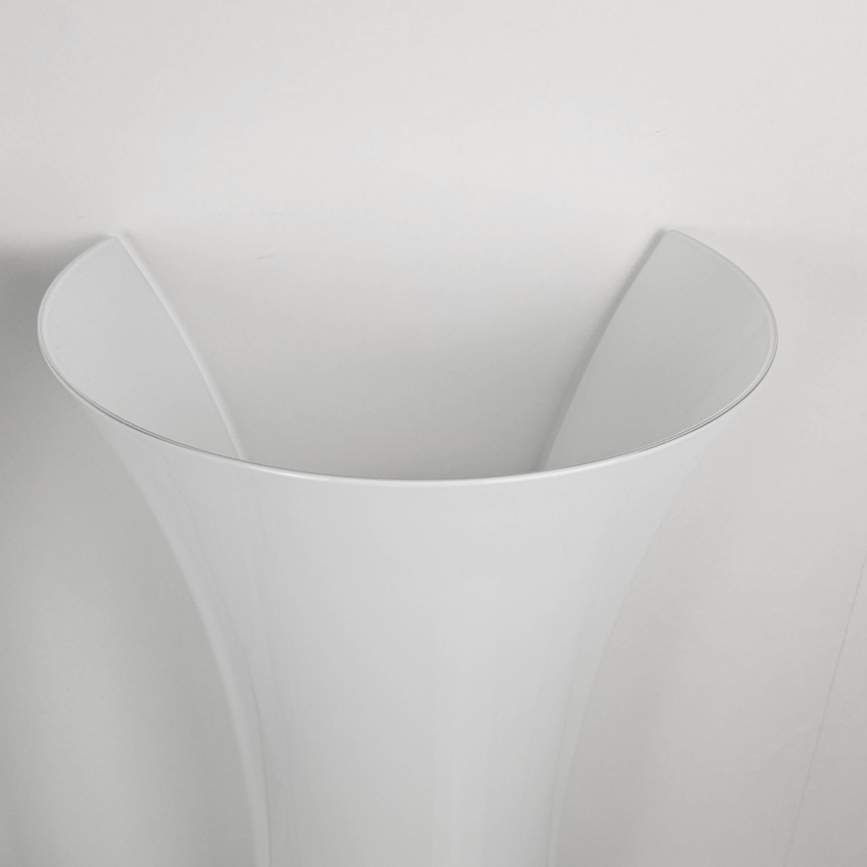 Anni Trenta Luce Large Wall Applique by Venini in Milk White Murano Glass