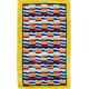 Mat with geometric design, hand tufted 1970s