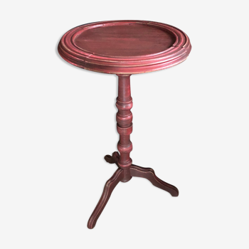 Restyled pedestal table