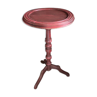 Restyled pedestal table