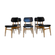 Suite of 6 stella chairs 1960