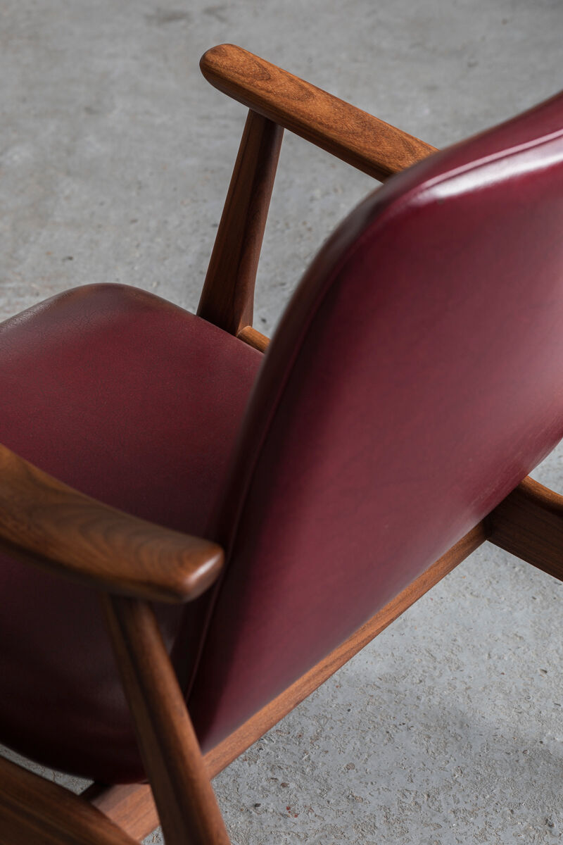 Set fauteuils de Louis van Teeffelen pour Wébé, design hollandais, années 1960